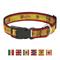 Show in main carousel: Buckle-Down Country Plastic Clip Polyester Dog Collar, Large: 15 to 26-in neck, 1-in wide, Spain slide 1 of 8