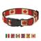 Show in main carousel: Buckle-Down Country Plastic Clip Polyester Dog Collar, Small: 9 to 15-in neck, 1-in wide, Canada slide 1 of 8