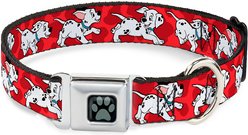 Buckle-Down Dalmatians Dog Collar, Wide-Large