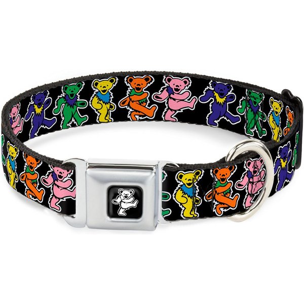 Buckle-Down Dancing Bear Polyester Dog Collar