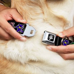 Buckle-Down Dancing Bear Polyester Dog Collar, Small: 9 to 15-in neck, 1-in wide slide 2 of 9