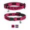 Show in main carousel: Buckle-Down DC Comics Batman Signal Personalized Breakaway Cat Collar with Bell, Fuchsia & Black slide 1 of 3