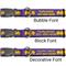 Show in main carousel: Buckle-Down DC Comics Batman Signal Personalized Dog Collar, Purple & Yellow, Medium slide 2 of 8