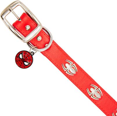 Show full view: Buckle-Down DC Comics Spider Man Vegan Leather Dog Collar, Medium: 11 to 15-in neck, 0.75-in wide slide 3 of 5