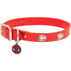 Buckle-Down DC Comics Spider Man Vegan Leather Dog Collar