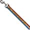Show in main carousel: Buckle-Down DC Comics Wonder Woman Logo Stripe/Stars Personalized Dog Leash slide 1 of 2