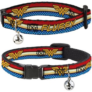 Buckle-Down Wonder Woman Breakaway Cat Collar