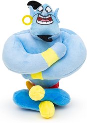 Buckle-Down Disney Aladdin Genie Sitting Squeaky Plush Dog Toy, Blue