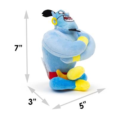 Show full view: Buckle-Down Disney Aladdin Genie Sitting Squeaky Plush Dog Toy, Blue slide 5 of 5