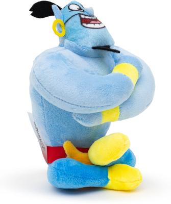 Show full view: Buckle-Down Disney Aladdin Genie Sitting Squeaky Plush Dog Toy, Blue slide 2 of 5
