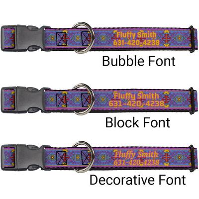 Show full view: Buckle-Down Disney Aladdin Magic Carpet Tapestry Personalized Dog Collar, Large slide 3 of 8