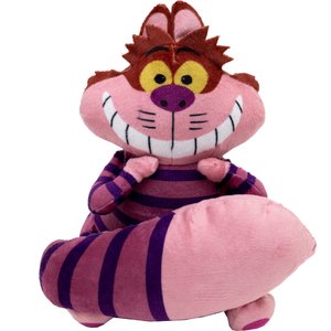 Buckle-Down Disney Alice in Wonderland Cheshire Cat Sitting Squeaky Plush Dog Toy