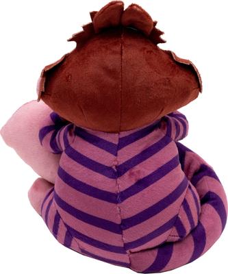 Show full view: Buckle-Down Disney Alice in Wonderland Cheshire Cat Sitting Squeaky Plush Dog Toy slide 3 of 4
