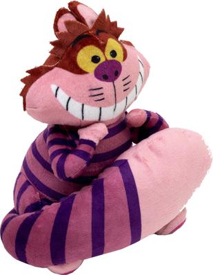 Show full view: Buckle-Down Disney Alice in Wonderland Cheshire Cat Sitting Squeaky Plush Dog Toy slide 2 of 4