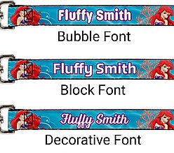 Buckle-Down Disney Ariel & Flounder Personalized Dog Leash slide 2 of 2