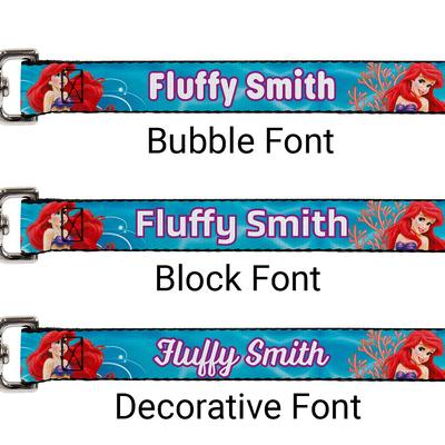 Show full view: Buckle-Down Disney Ariel & Flounder Personalized Dog Leash slide 2 of 2
