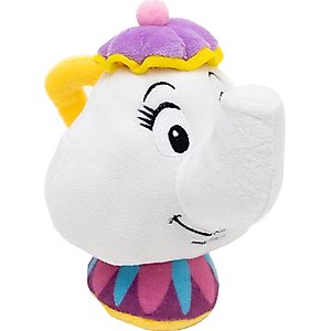 Buckle-Down Disney Beauty & the Beast Mrs. Potts Teapot Replica Squeaky Plush Dog Toy