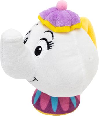 Show full view: Buckle-Down Disney Beauty & the Beast Mrs. Potts Teapot Replica Squeaky Plush Dog Toy slide 2 of 4