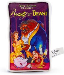 Buckle-Down Disney Beauty & the Beast VHS Tape Squeaky Plush Dog Toy