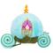 Show in main carousel: Buckle-Down Disney Cinderella Pumpkin Carriage Light Blue Squeaky Plush Dog Toy, Blue slide 1 of 4