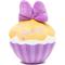 Show in main carousel: Buckle-Down Disney Daisy Duck Script Cupcake with Pink Bow Squeaky Plush Dog Toy, Purple slide 1 of 5