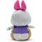 Show in main carousel: Buckle-Down Disney Disney Daisy Duck Chibi Sitting with Rope Squeaky Plush Dog Toy, Pink slide 4 of 6