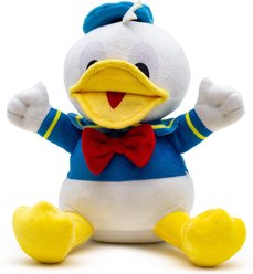 Buckle-Down Disney Disney Donald Duck Sitting Squeaky Plush Dog Toy, Blue