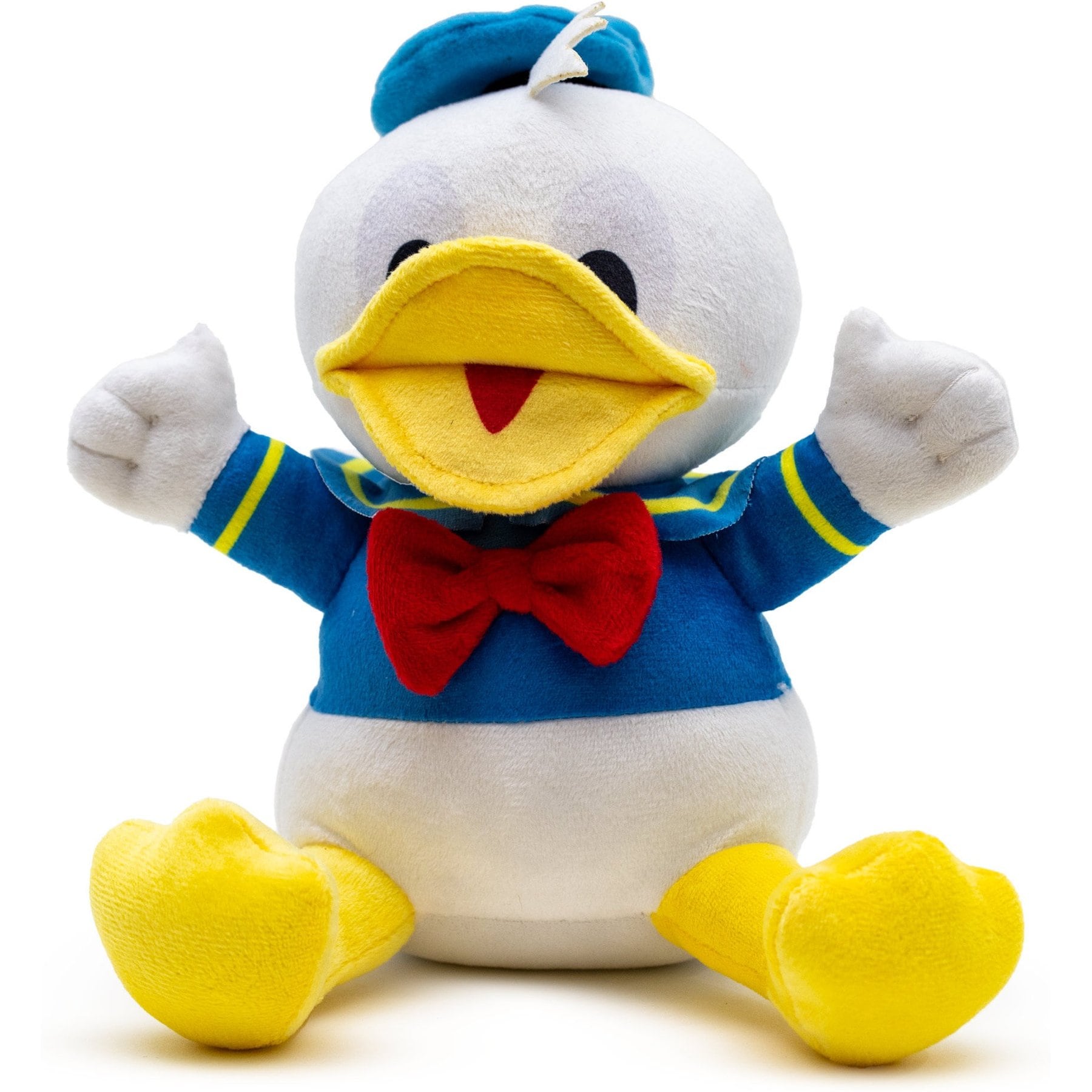Buckle-Down Disney Disney Donald Duck Sitting Squeaky Plush Dog Toy, Blue