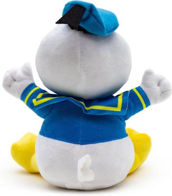 Show full view: Buckle-Down Disney Disney Donald Duck Sitting Squeaky Plush Dog Toy, Blue slide 4 of 6