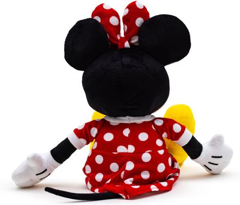 Show full view: Buckle-Down Disney Disney Minnie Mouse Smiling Sitting Squeaky Plush Dog Toy, Black slide 4 of 6