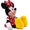 Show in main carousel: Buckle-Down Disney Disney Minnie Mouse Smiling Sitting Squeaky Plush Dog Toy, Black slide 3 of 6