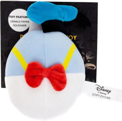 Show full view: Buckle-Down Disney Donald Duck Christmas Ornament Squeaky Plush Dog Toy slide 3 of 3