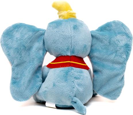 Show full view: Buckle-Down Disney Dumbo Sitting Squeaky Plush Dog Toy, Grey slide 2 of 4