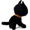 Show in main carousel: Buckle-Down Disney Hocus Pocus Binx Cat Sitting Squeaky Plush Dog Toy, Black slide 3 of 4