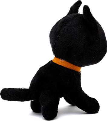 Show full view: Buckle-Down Disney Hocus Pocus Binx Cat Sitting Squeaky Plush Dog Toy, Black slide 3 of 4
