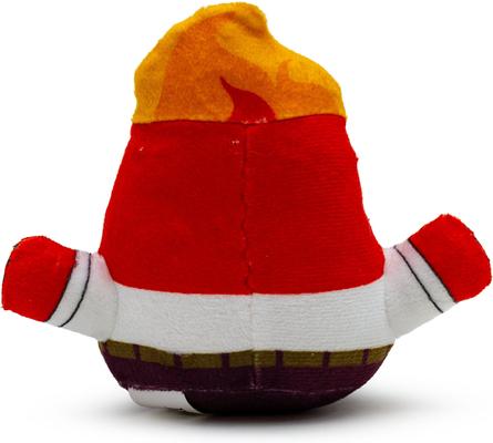 Show full view: Buckle-Down Disney Inside Out Anger Sitting Squeaky Plush Dog Toy, Red slide 3 of 5
