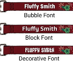 Buckle-Down Disney Lilo & Stitch Expressions Tropical Flora Personalized Dog Leash slide 2 of 2