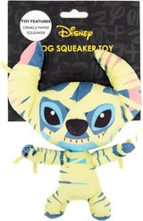Buckle-Down Disney Lilo & Stitch Halloween Mummy Stitch Squeaky Plush Dog Toy, Yellow slide 2 of 2