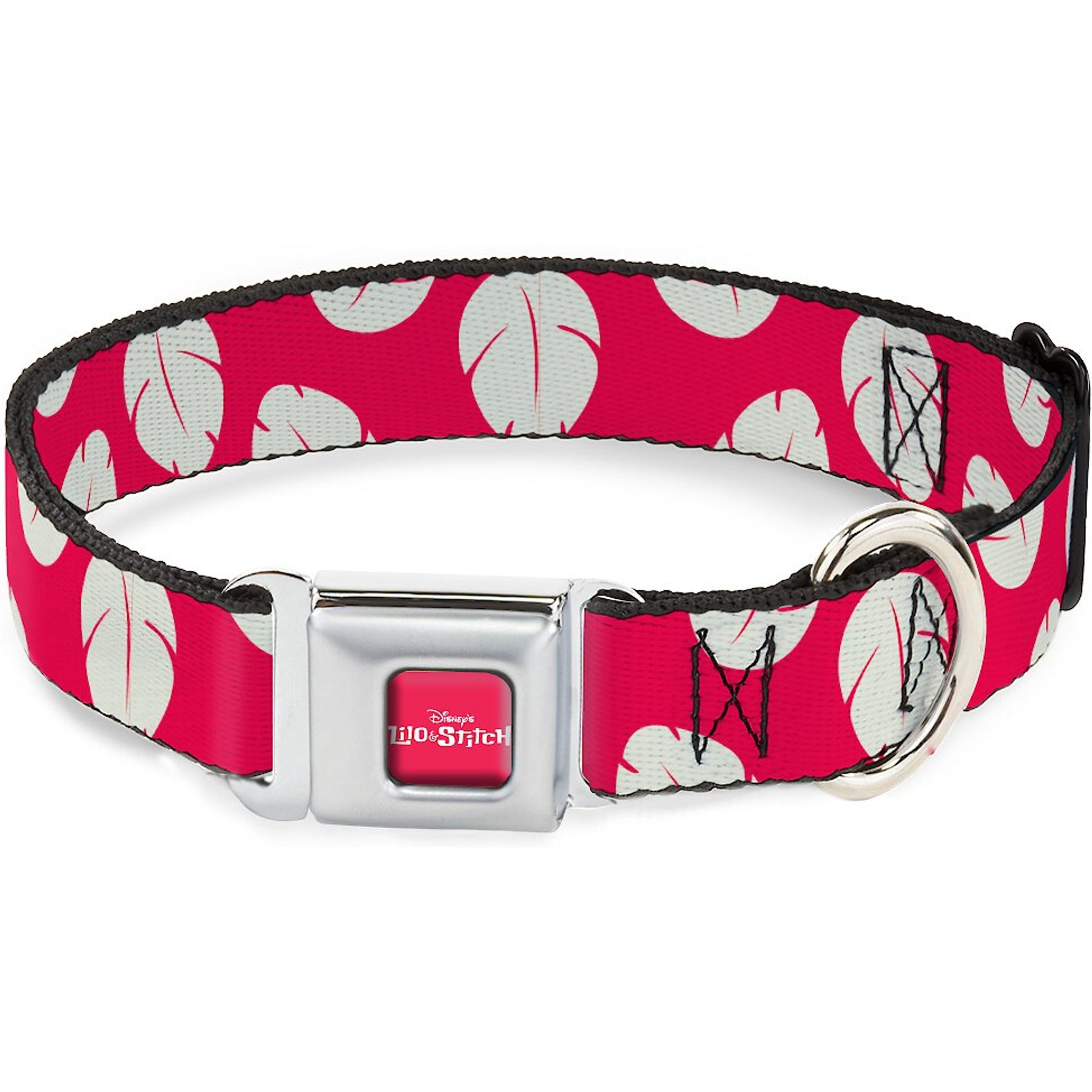 Buckle-Down Disney Lilo & Stitch Polyester Dog Collar, Small Wide: 13 to 18-in neck, 1.5-in wide