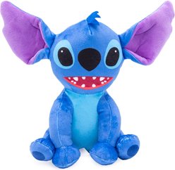Buckle-Down Disney Lilo & Stitch Squeaky Plush Dog Toy, Blue
