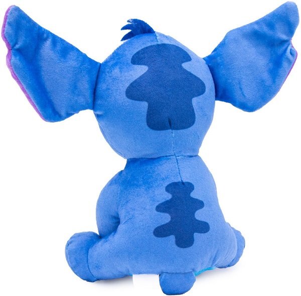 Buckle-Down Disney Cinderella Slipper Squeaky Plush Dog Toy, Light Blue
