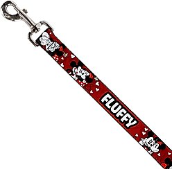 Buckle-Down Disney Mickey & Minnie Hugs & Kisses Poses Personalized Dog Leash slide 2 of 2
