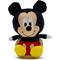 Show in main carousel: Buckle-Down Disney Mickey Mouse Chibi Sitting with Rope Squeaky Plush Dog Toy, Black slide 1 of 5