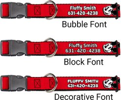 Buckle-Down Disney Mickey Mouse Expressions Personalized Dog Collar, Large slide 2 of 7