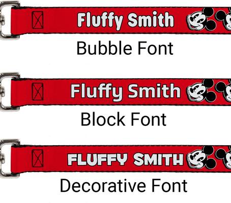 Show full view: Buckle-Down Disney Mickey Mouse Expressions Personalized Dog Leash slide 2 of 2