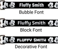 Buckle-Down Disney Mickey Mouse Expressions Personalized Dog Leash slide 2 of 2