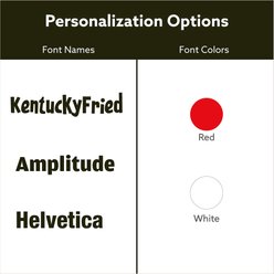 Buckle-Down Disney Mickey Mouse Expressions Polyester Personalized Standard Dog Collar, Large slide 2 of 4