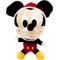 Show in main carousel: Buckle-Down Christmas Disney Mickey Mouse Santa Hat Squeaky Plush Dog Toy, Red slide 1 of 2