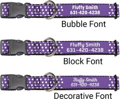 Buckle-Down Disney Minnie Mouse Ears Personalized Dog Collar, Large slide 2 of 7
