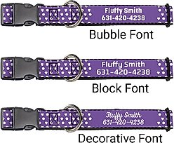Buckle-Down Disney Minnie Mouse Ears Personalized Dog Collar, Small slide 2 of 7